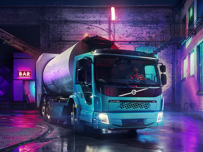 Plně elektrické nákladní vozidlo Volvo Trucks